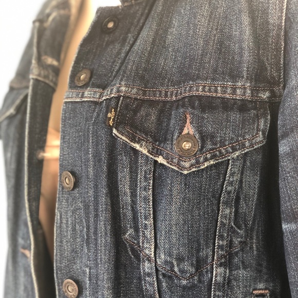 LEVIS Vintage dark wash denim jacket - Picture 4 of 6